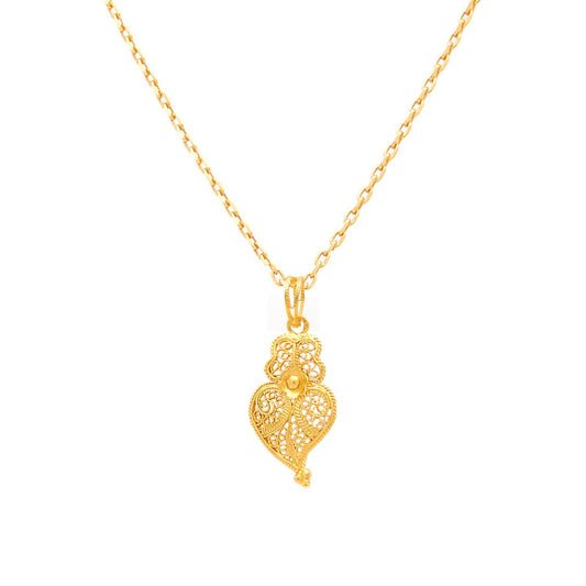 Collar Corazón de Viana S de Oro 19,2Kt