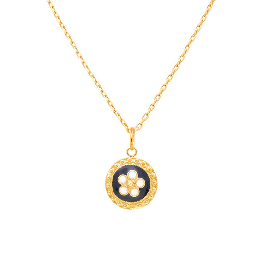 Collar Caramujo de Oro 9Kt